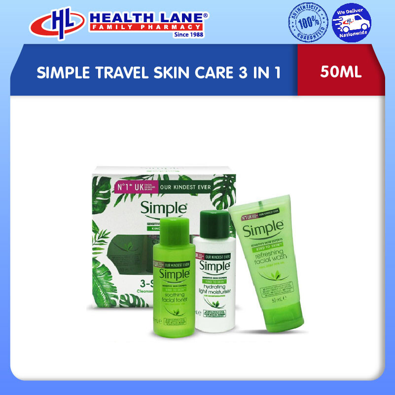 SIMPLE TRAVEL KULIT 3 IN 1 (50ML)